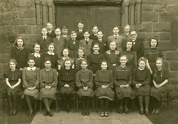 Schulfoto alt